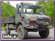 Bundeswehrfahrzeug Unimog 435L Winde
