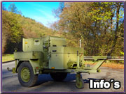 Armeeanhänger Trailer mit Aggregat