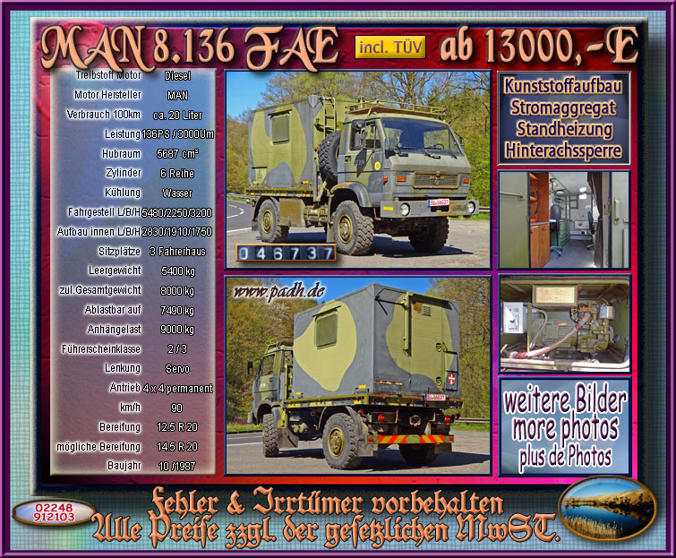 VW MAN 8.136 FAE