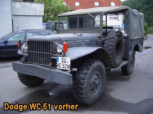 Dodge WC51 vorher