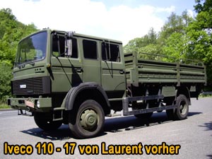 Iveco 110-17 Doka vorher