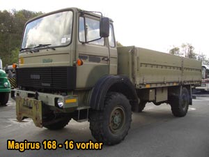 Magirus 110-16AW vorher