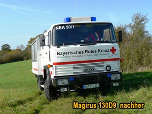 Magirus 130D9 nachher